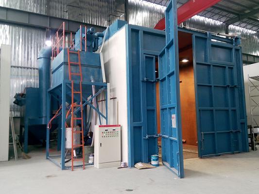 大型噴砂、涂裝房系列設備